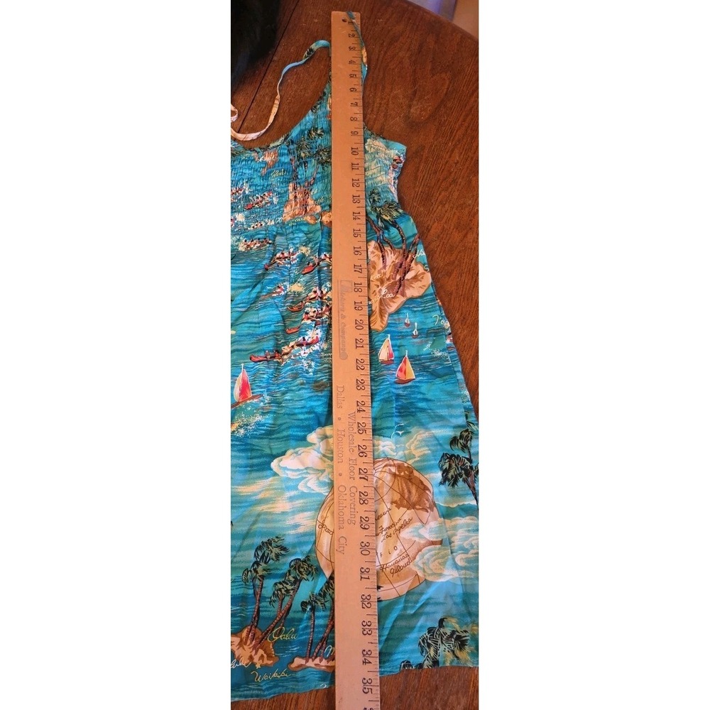 Wanted Y2K Dress Womens Hawaiian Summer Slip Sundress Vintage - Picture 7 of 7